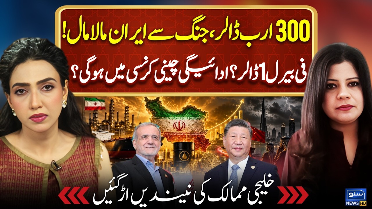 $300 Billion Jackpot for Iran? Oil Deals in Yuan - Gulf States in Panic  Mehreen Mannan Alvi Podcast