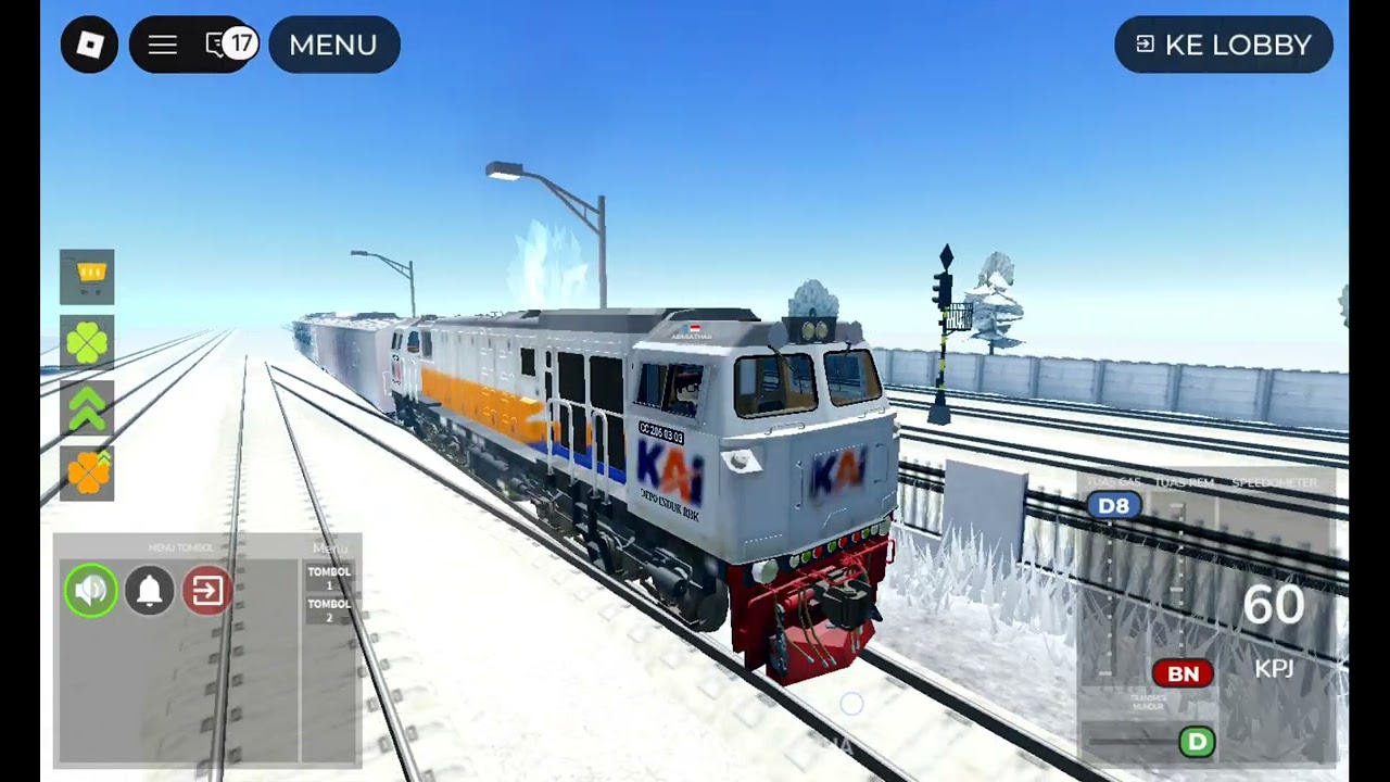 MAIN INCORAILS DINAS KLB 23🚈 ROBLOX