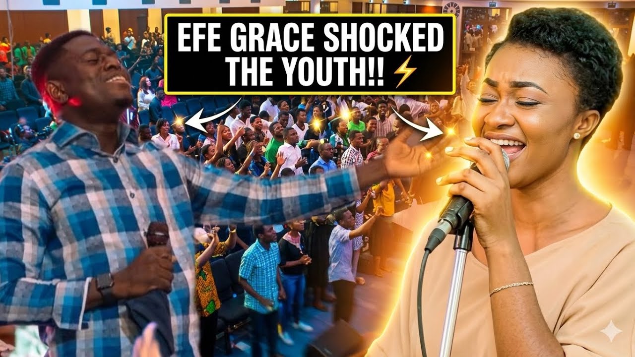 Efe Grace’s Ministration Brings Tears at iYES 2026 Youth All Night 😭🔥 