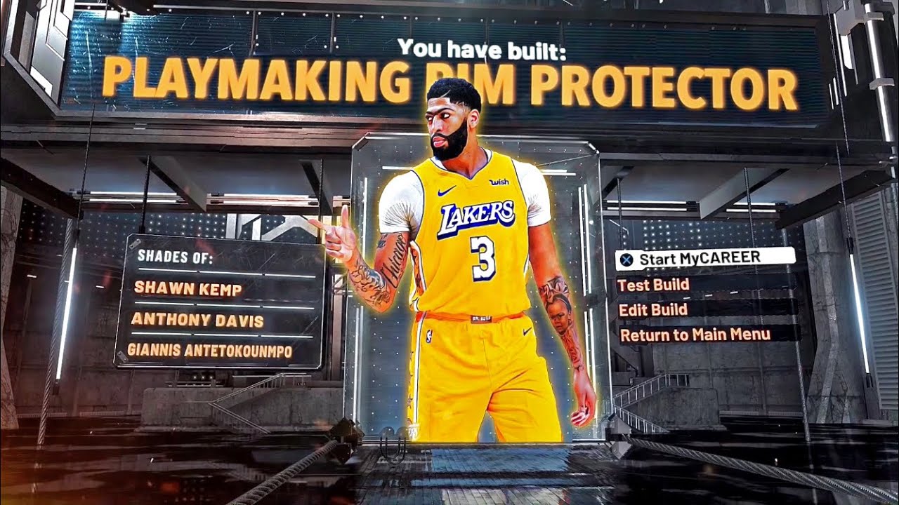 BEST PLAYMAKING RIM PROTECTOR BUILD IN NBA 2K21! RARE BIG MAN GETS CONTACT DUNKS AND CAN SPEEDBOOST?