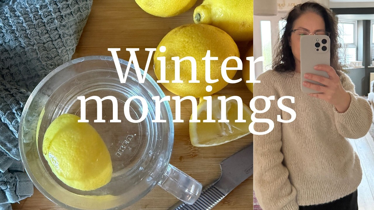 #13 WINTER MORNING RITUALS | Slow living in an English village