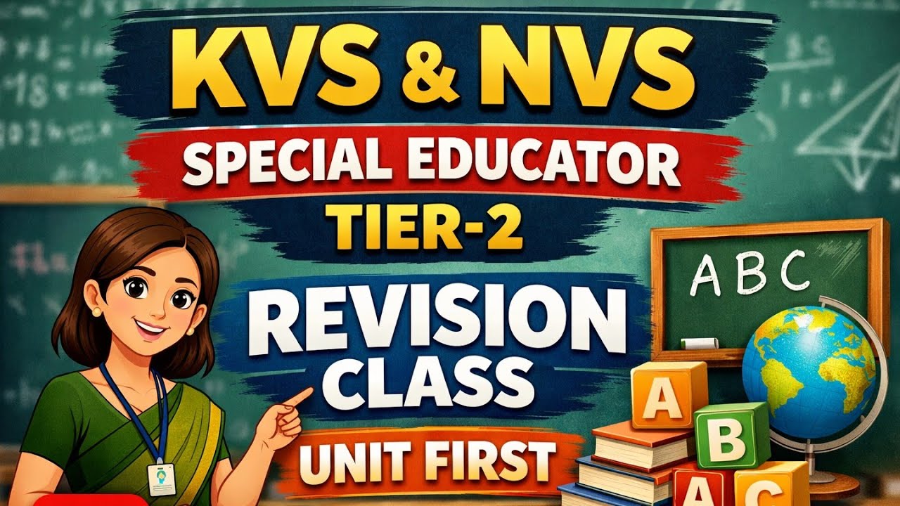 Kvs Nvs Special Educator Tier-2