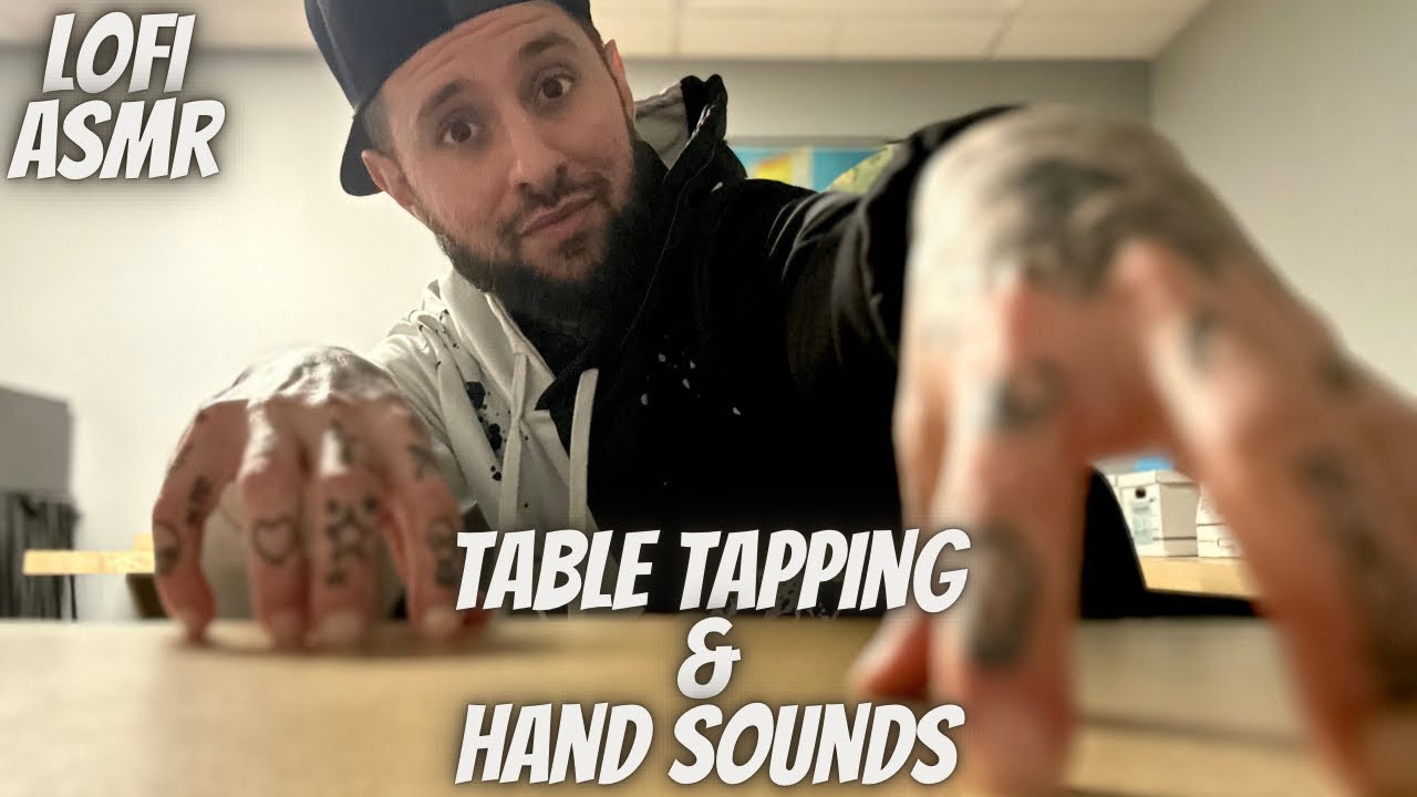 LOFI Fast & Aggressive Table Tapping/Scratching With Hand Sounds & Soft Speaking | Tingly ASMR