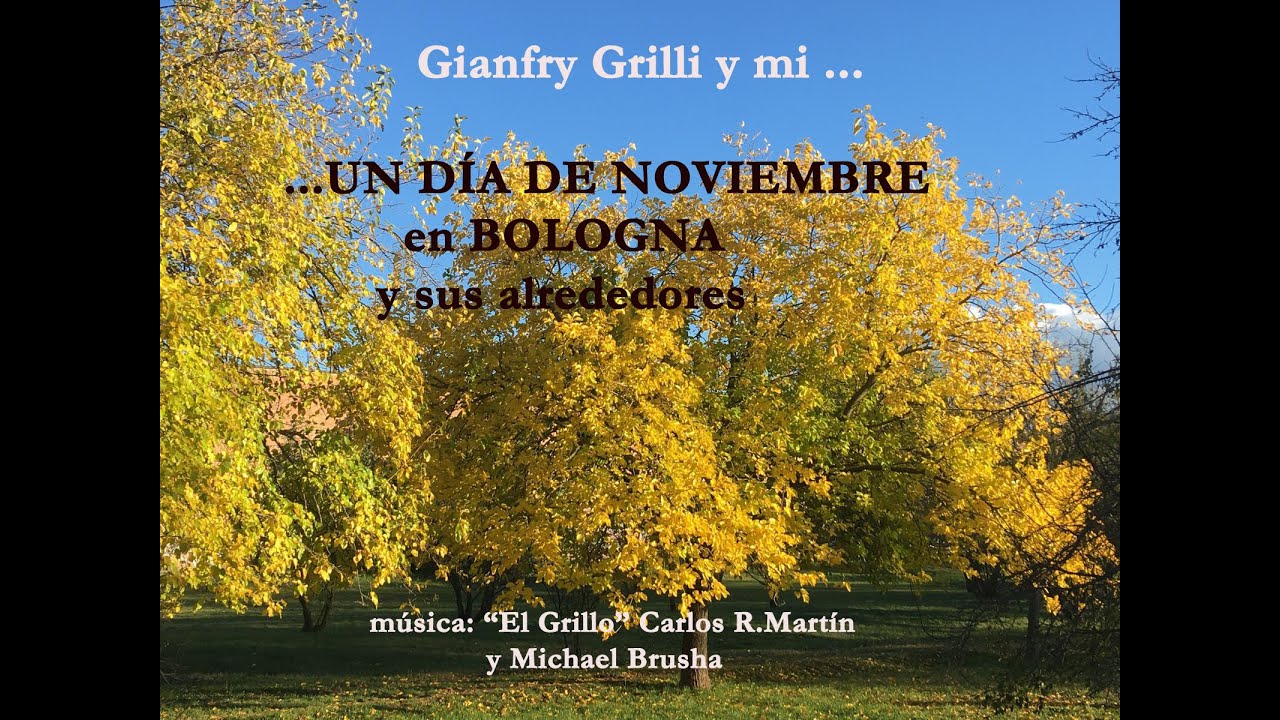 UN DÍA DE NOVIEMBRE en BOLOGNA por Gianfry Grilli