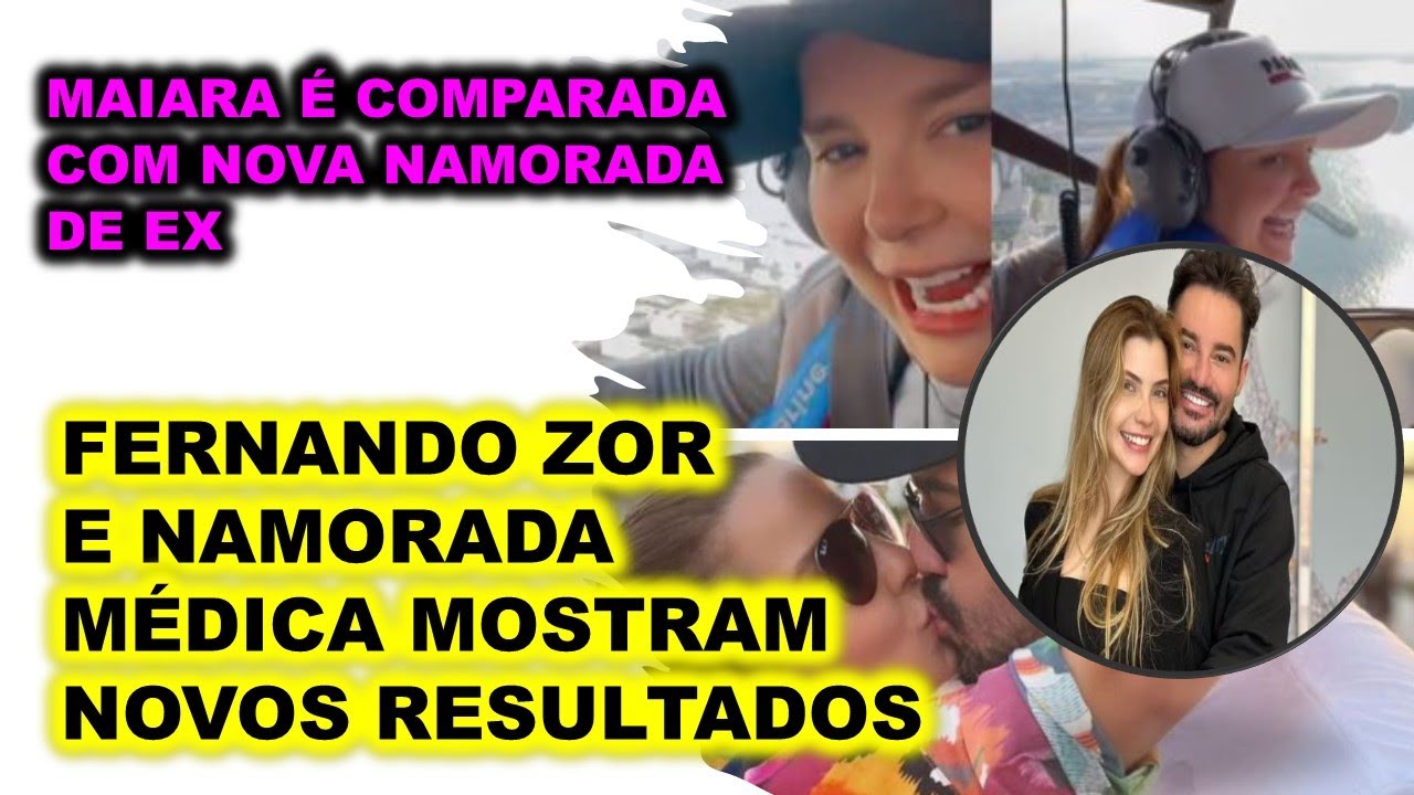 Fernando Zor e namorada mais linda que Maiara fazem procedimentos estéticos e mostram resultados