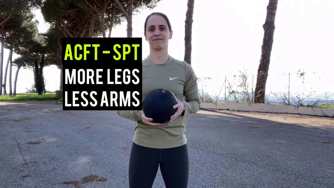ACFT Standing Power Throw Tip