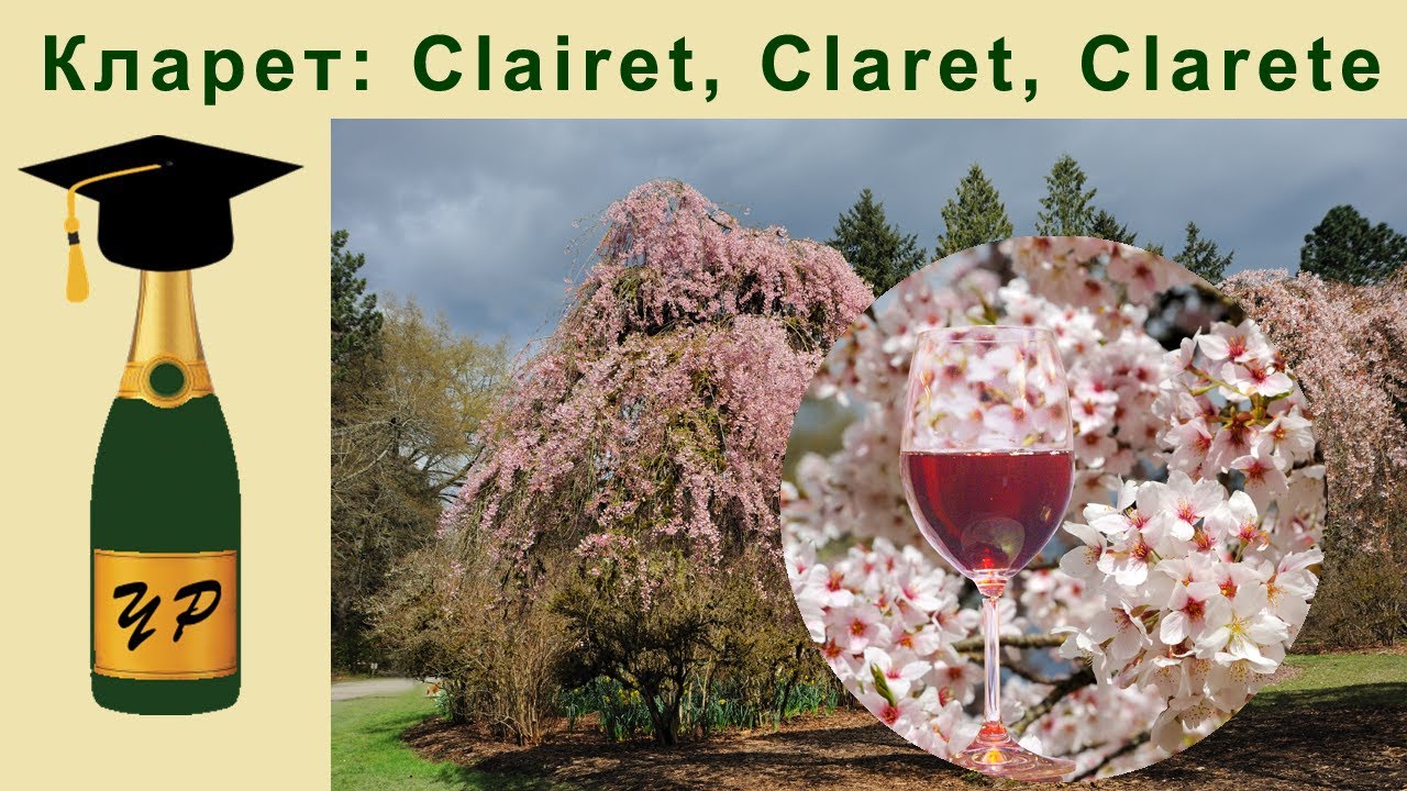 Кларет: Clairet, Claret, Clarete