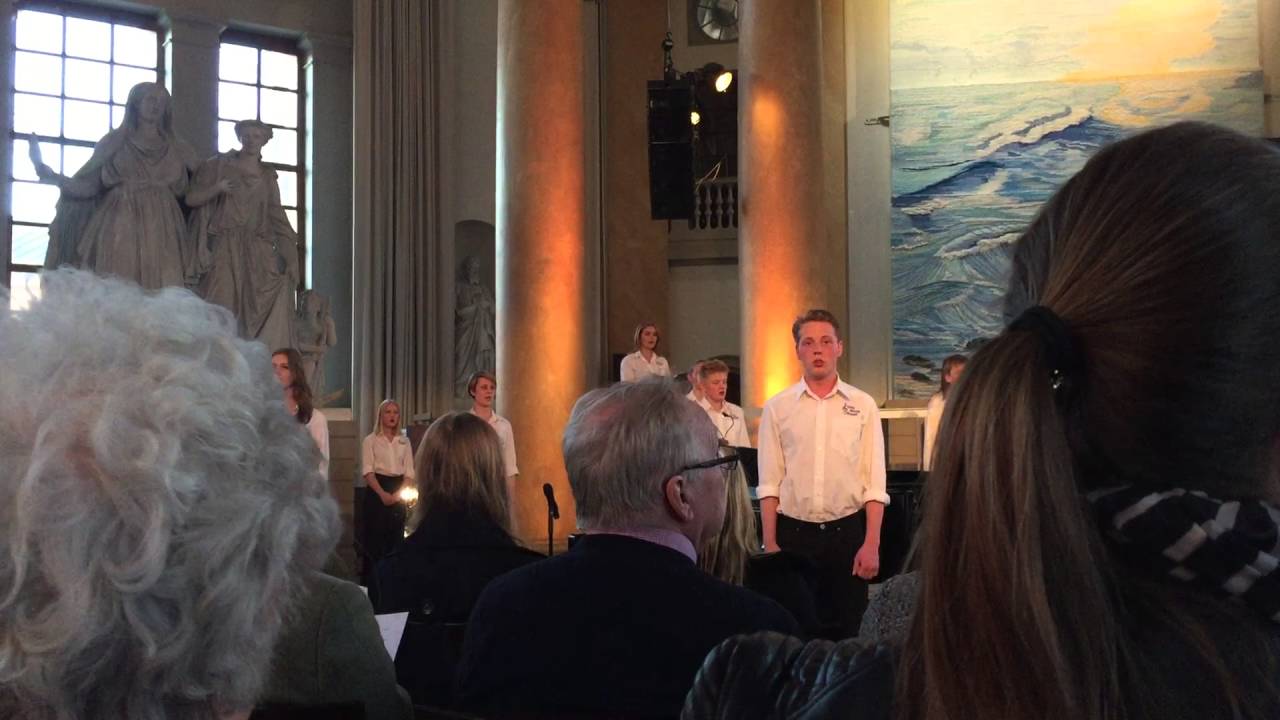 2016-04-25 Den blomstertid nu kommer, arr M. Kästel, Täby Musikklasser