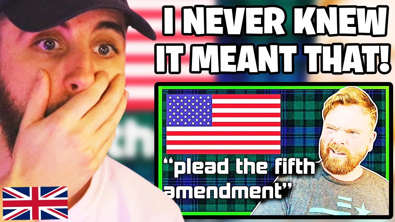 Brit Reacts to AMERICAN Phrases BRITISH People Don't Understand | American vs British