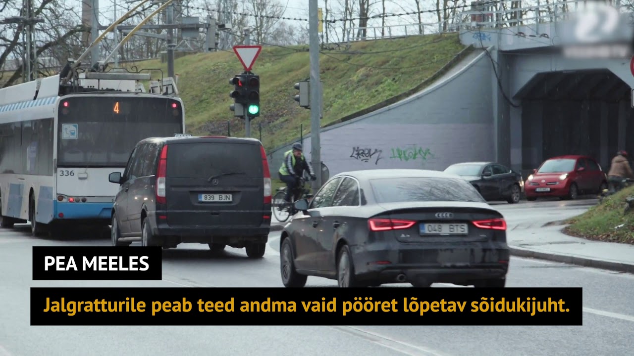 Autojuht, pane tähele kaherattalisi!