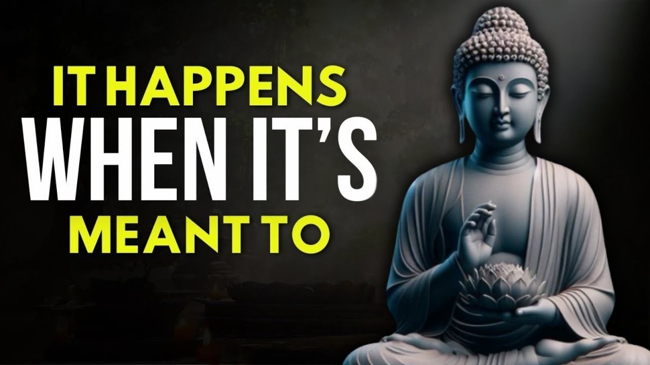 What's Meant for You Will Find You - The Buddhist Art of Letting Go