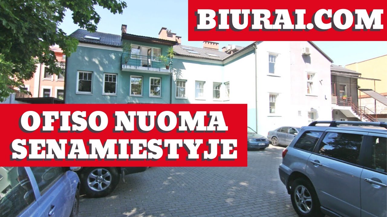 Klaipėdos g. Vilniuje Senamiestyje nuomojamos biuro patalpos ofisas 145 Kv.m biurų nuoma Vilniuje