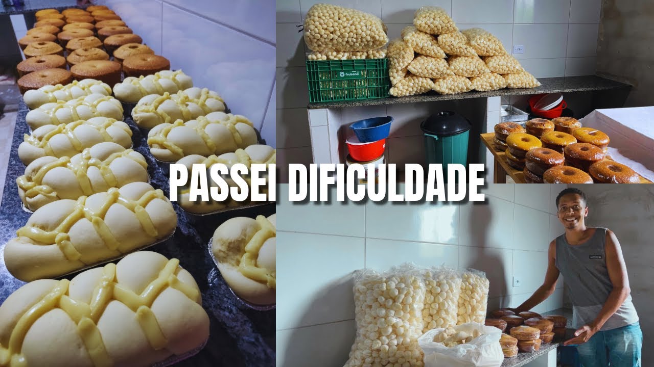 A dificuldade me ensinou, Como aprendi fazer pães, bolos e biscoitos
