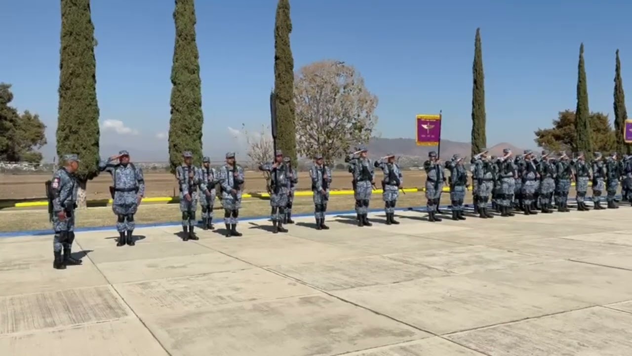 Rindió protesta el nuevo comandante de grupo de la base aérea número 8