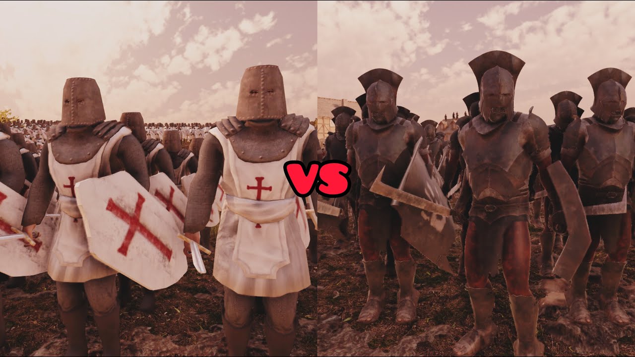1,000,000 Uruk-hai vs 100,000 Elite Templar Knights | UEBS 2 Epic Battle