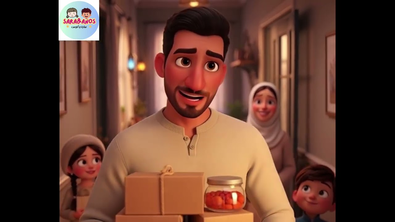 الحلقة الرابعة حل فزورة بطلنا الغالي 🎁 | شوفوا أنس وسارة عملوا إيه ❤️ #سارة_وأنوس