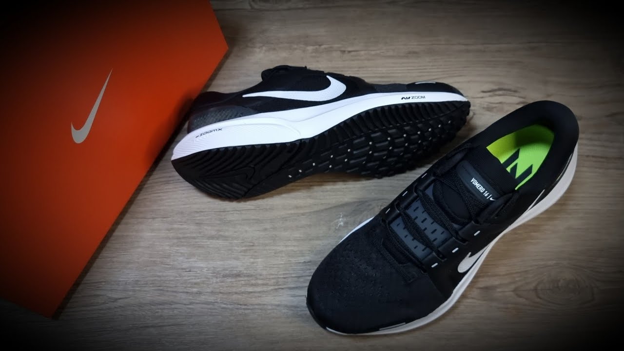 UNBOXING Nike Air Zoom VOMERO 16 BLACK 2021