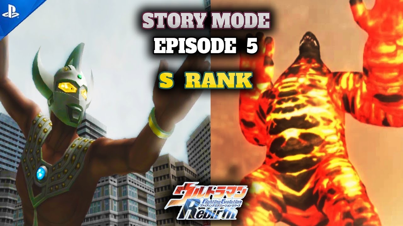 Tutorial S-Rank - Story Mode EPISODE 5 - Taro vs Ex Redking - Ultraman Fighting Evolution Rebirth