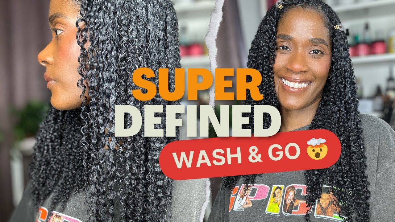 My Most Defined Wash & Go EVER! You Need To Try This Routine!