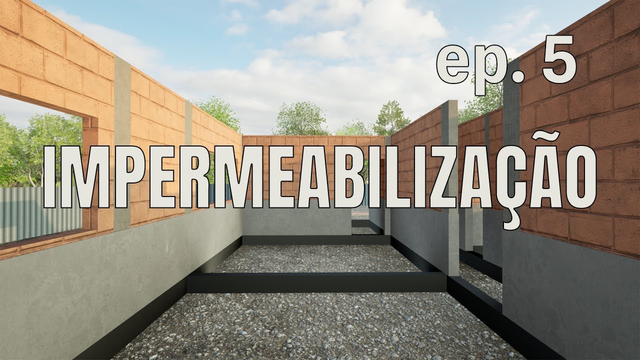 como calcular a quantidade certa de impermeabilizante | vigas baldrame e paredes