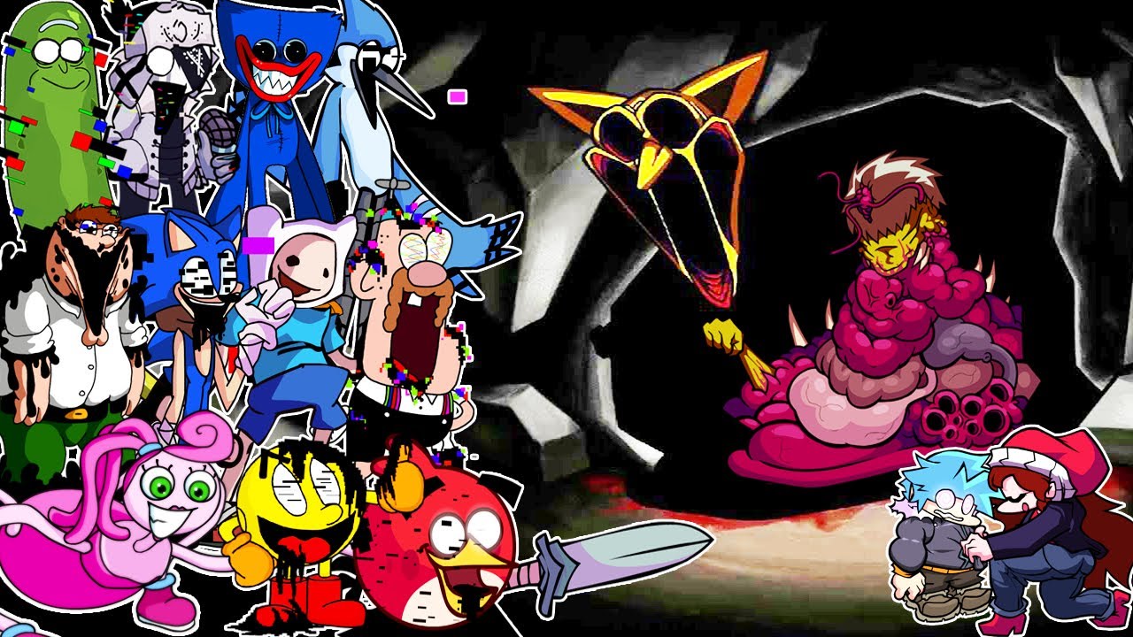 FNF - Lost Cause But All Pibby Characters Sings It 🎤 (Every Turn a Different Character Sings)