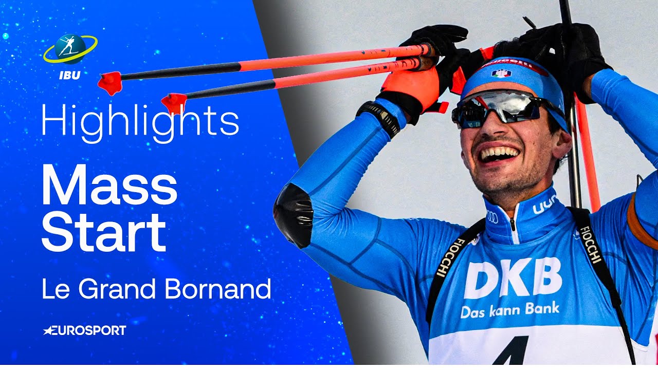 GIACOMEL da sogno: domina la mass start di Le Grand Bornand per dispersione | HIGHLIGHTS