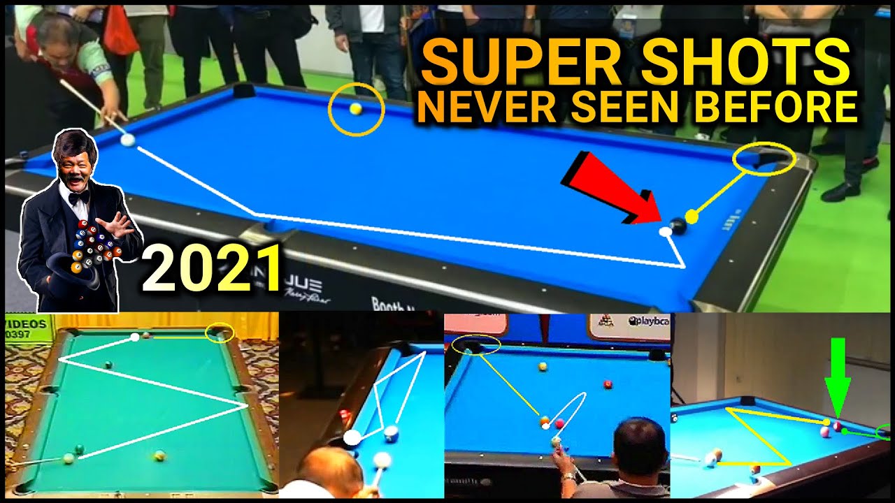 POOL SHOTS ONLY EFREN REYES CAN EXECUTE