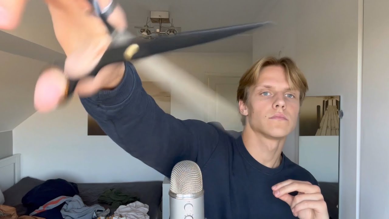 Frisör ASMR - KLIPPER DITT HÅR (SWEDISH HAIRCUT ASMR, ASMR på svenska)