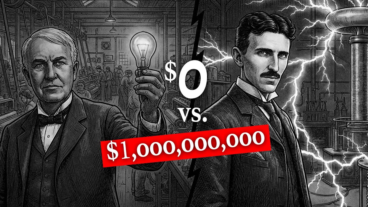 Nikola Tesla: The Curse of the Visionary (Why He Died Poor)
