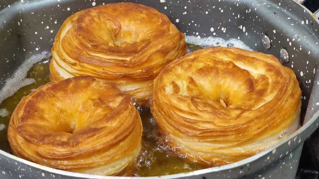 Kатлама  / Хрустящие, вкусные слоеные складки из азербайджанской кухни
