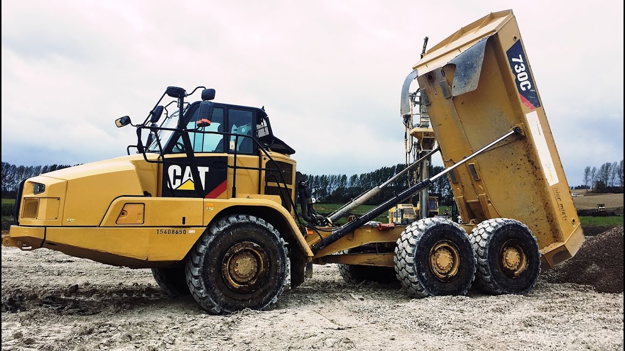 Cat 730C #Articulated #Dump Truck #Walkaround