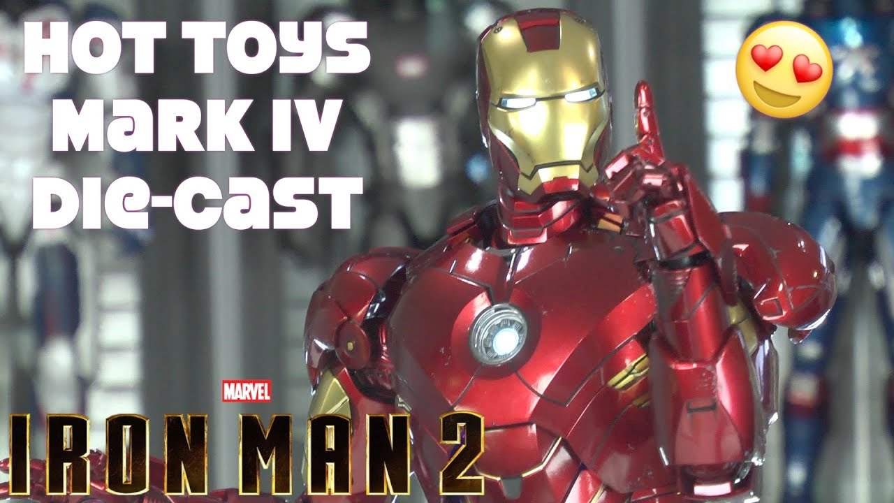 Hot Toys Iron Man II film Mark IV 4 DieCast unboxing Marvel Studios 1/6 figure review 熱門玩具鋼鐵俠