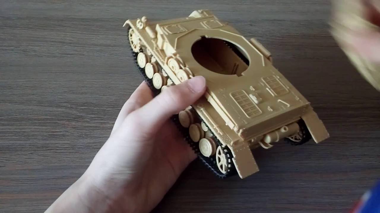 Итог сборки модели танка Panzerkampfwagen IV Aust.H/J от фирмы ACADEMY(1/35)