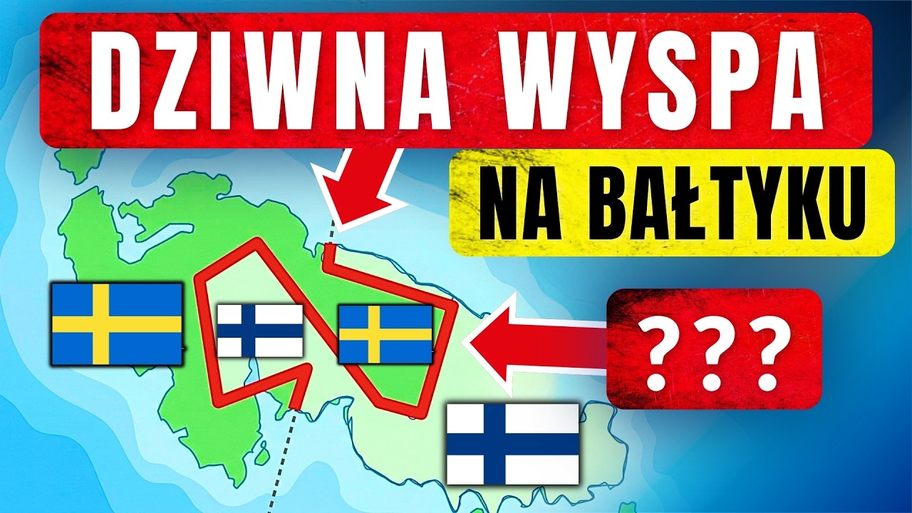 DZIWNA GRANICA i marsz po LODZIE ◀🌎 Wyspa MÄRKET i przemarsz po zamarzniętym Bałtyku