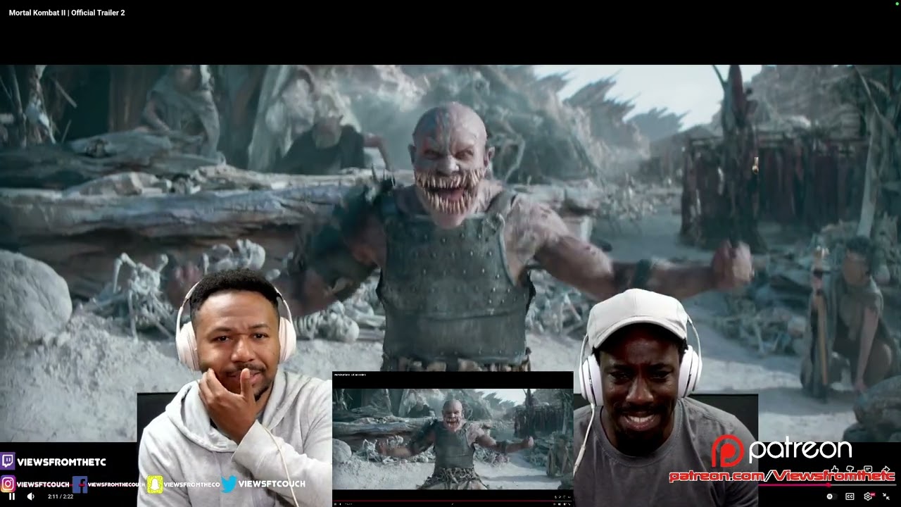 Mortal Kombat II | Official Trailer 2 VFTC Reaction!