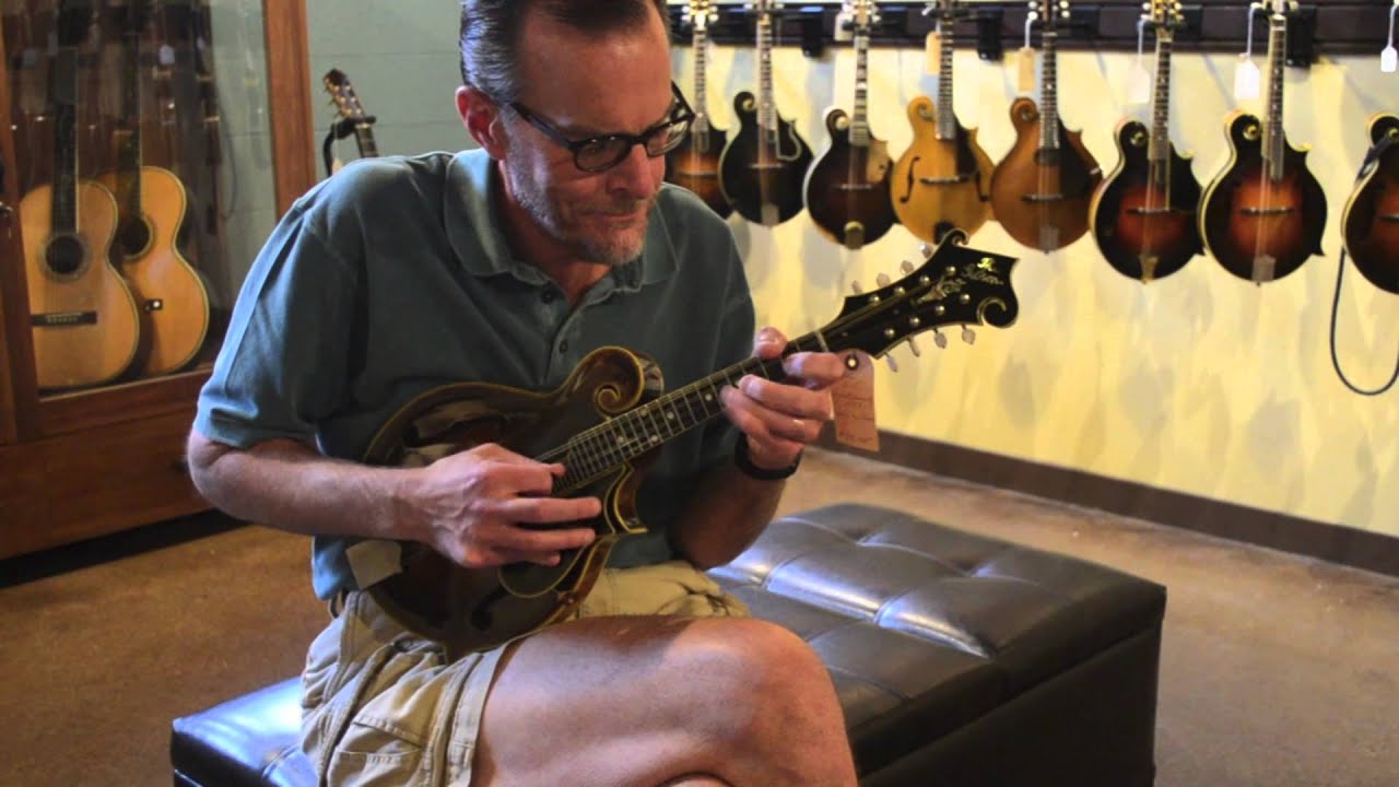 Carter Vintage Guitars - Adam Steffey - 1923 Gibson Loar-signed F-5