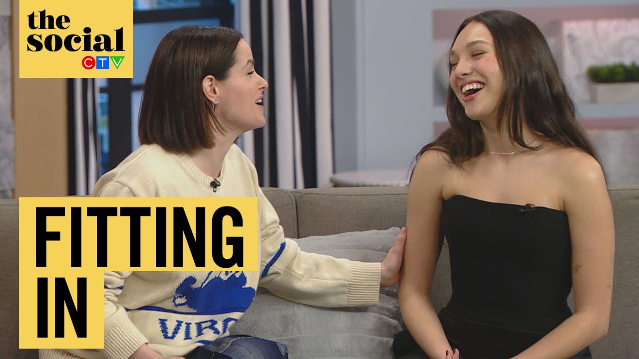 Maddie Ziegler and Emily Hampshire chat ‘Fitting In’ | The Social