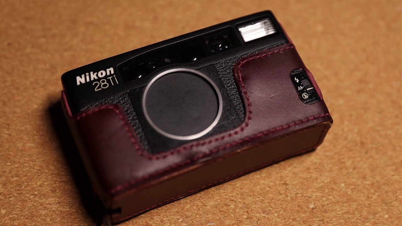 Making of Nikon 28Ti Leather Camera Half Case