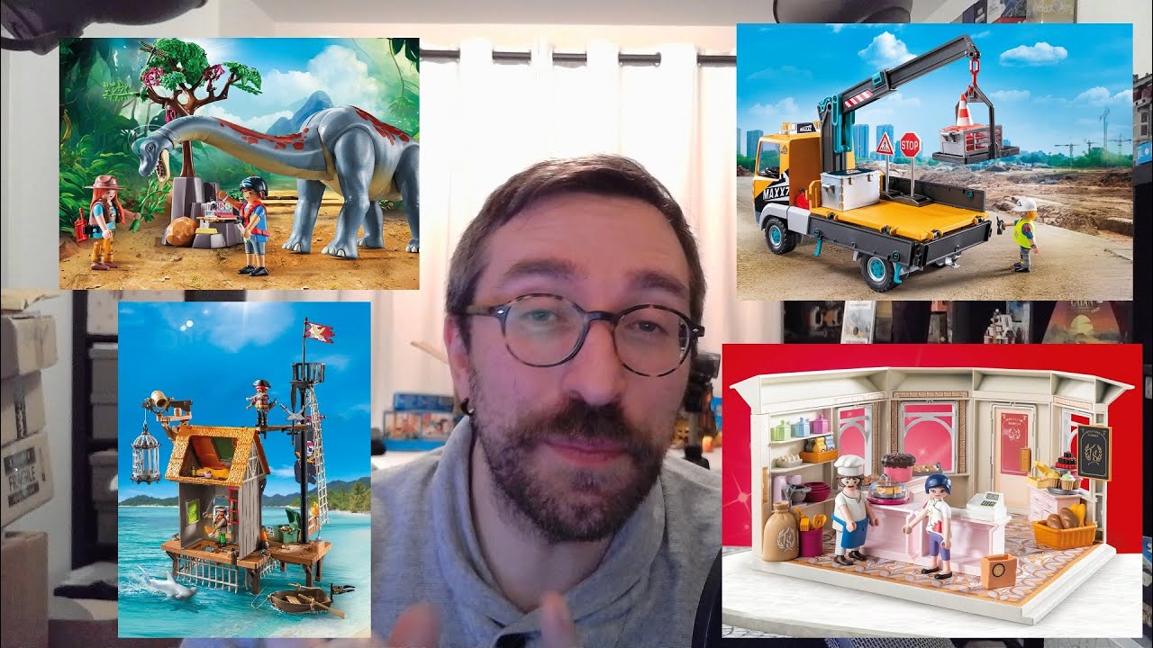 Catalogue Playmobil 2025 1/2 : des nouveautés pour les dinos, les pirates, Miraculous !
