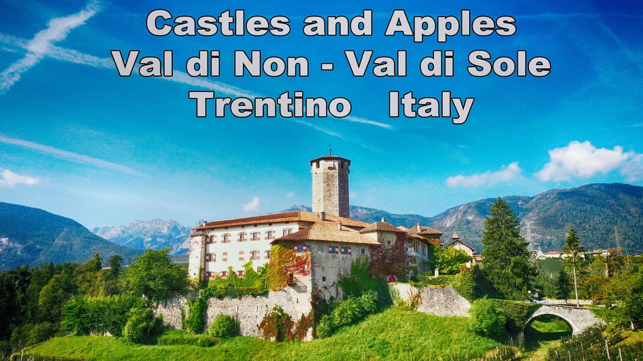 Beautiful Drone Footage of Val di Non and Val di Sole - Trentino - Italy