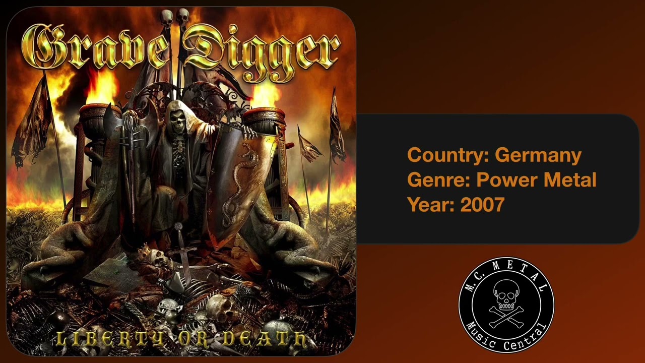 Grave Digger - Liberty or Death, 2007 full album.