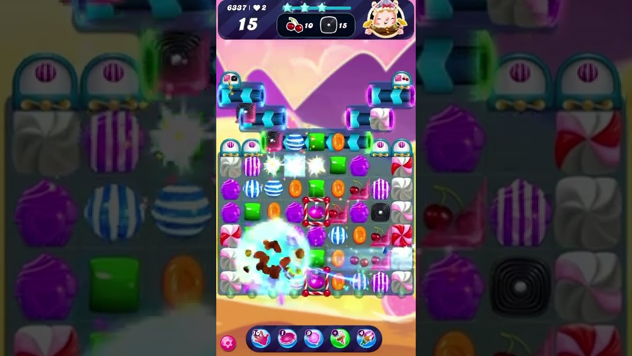 6337 Candy Crush Saga Level 6337 Walkthrough