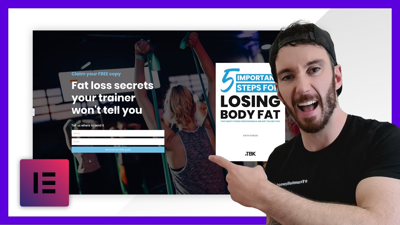 How To create an email opt in landing page | Lead Magnet Landing Page (Step by Step Tutorial 2022)