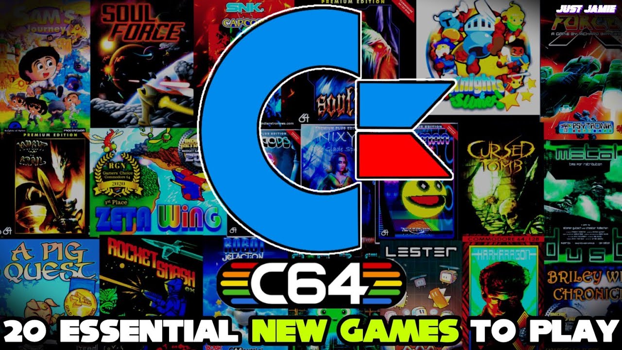 20 моих любимых новых игр для C64 всех времен #commodore64 #c64 #homebrewgames