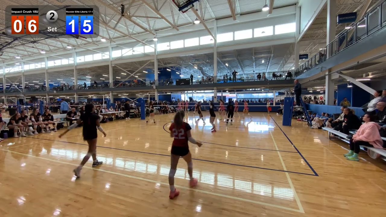 Impact Crush vs Hoosier Elite Liberty set 2