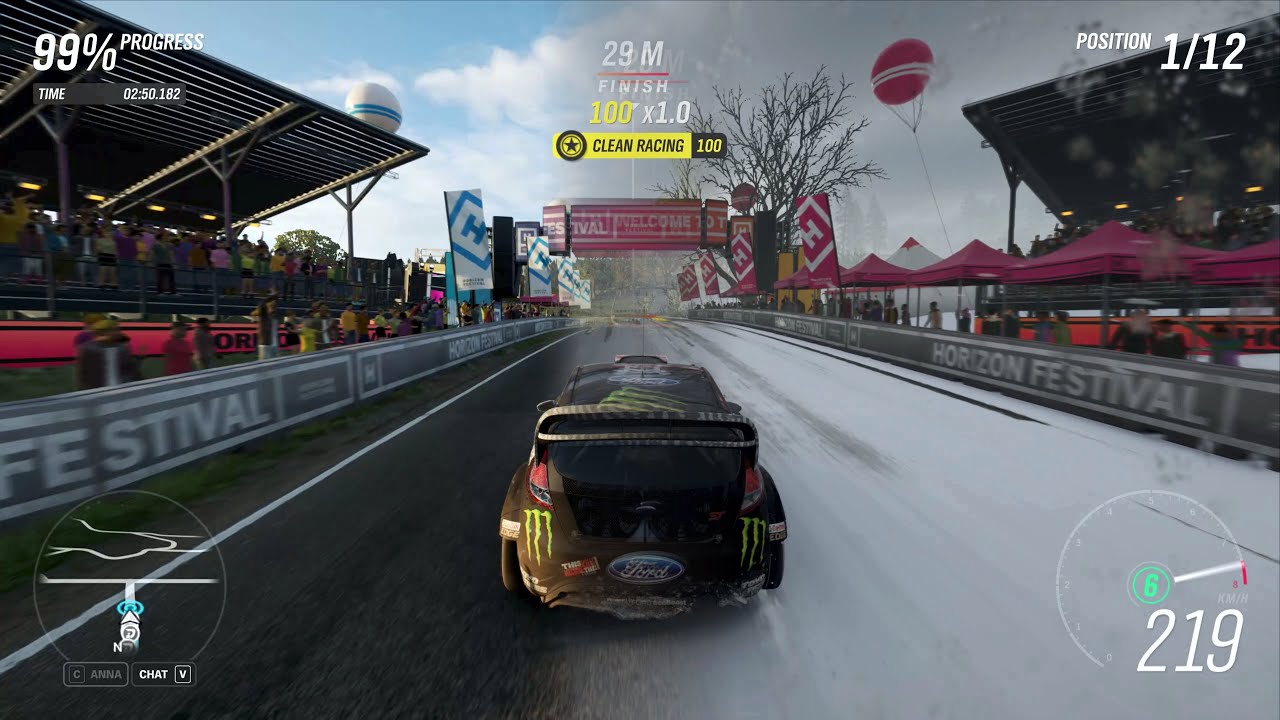 Forza Horizon 4 | Glen Rannoch Trail | Dirt Racing (Winter & Spring) | 2015 Hoonigan Fiesta XT RX43