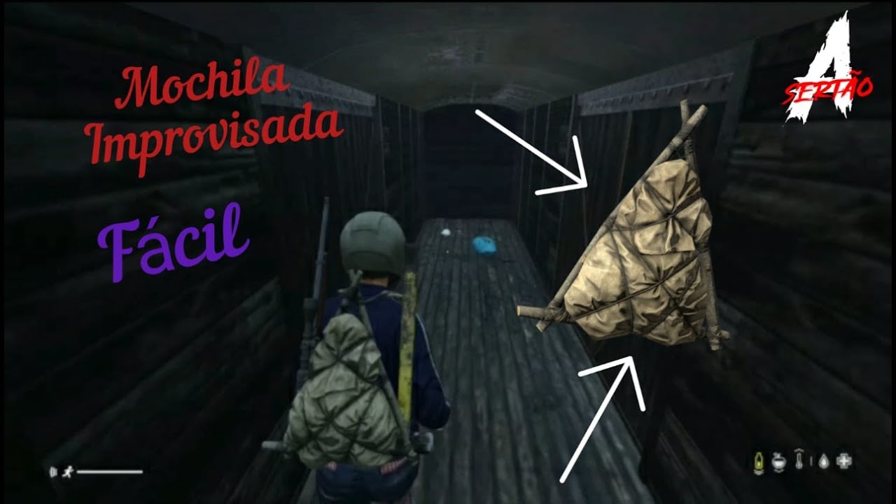 DayZ - Como Fazer Mochila Improvisada (Facil)