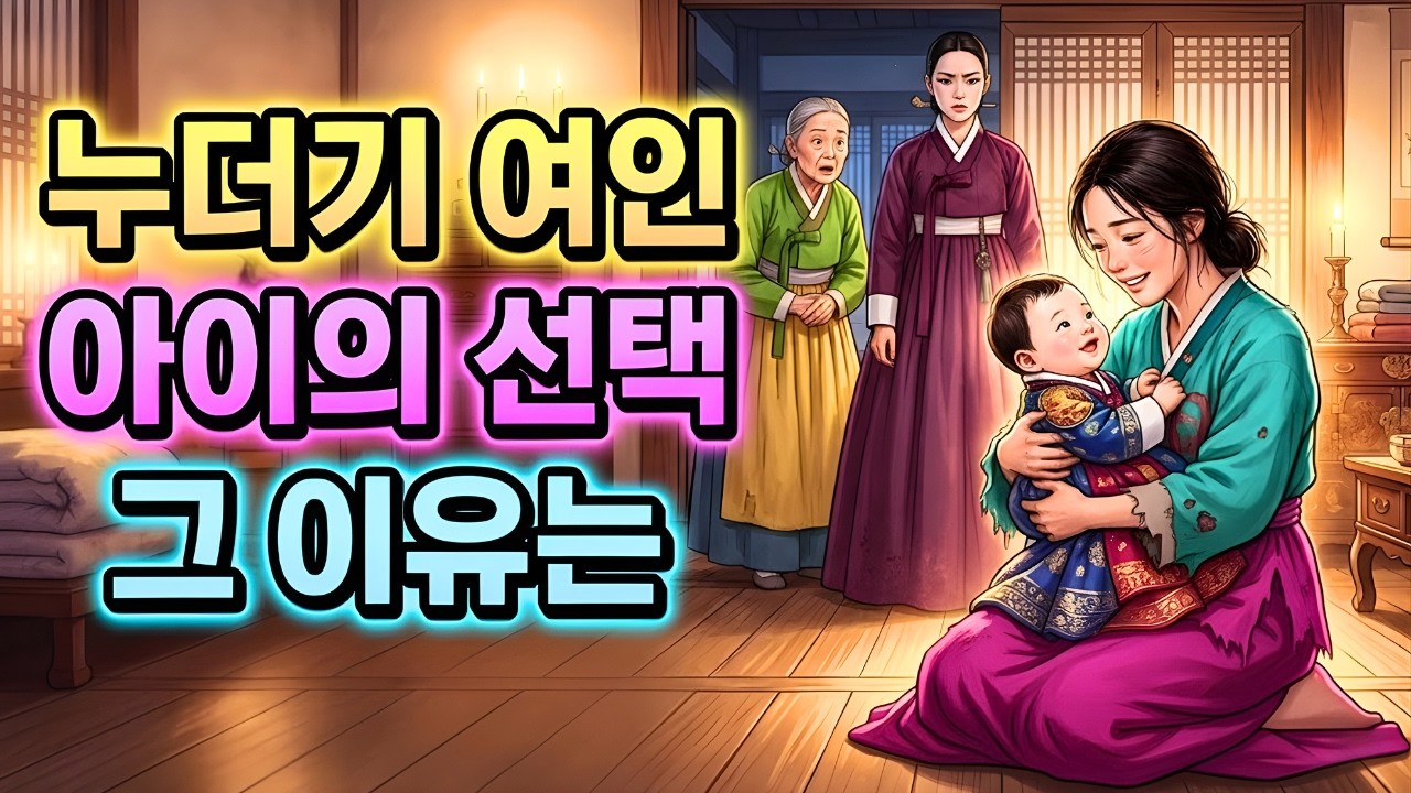 명문가 아이가 거지 같은 여인 품에서만 살았던 이유 | 야담 | 조선야담 | 민담 | 설화 | 전래동화 | 오디오북