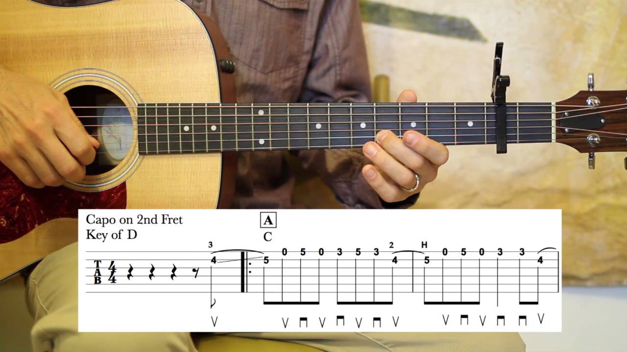 How to play Black Mountain Rag - Guitar Lesson - Doc Watson Style
