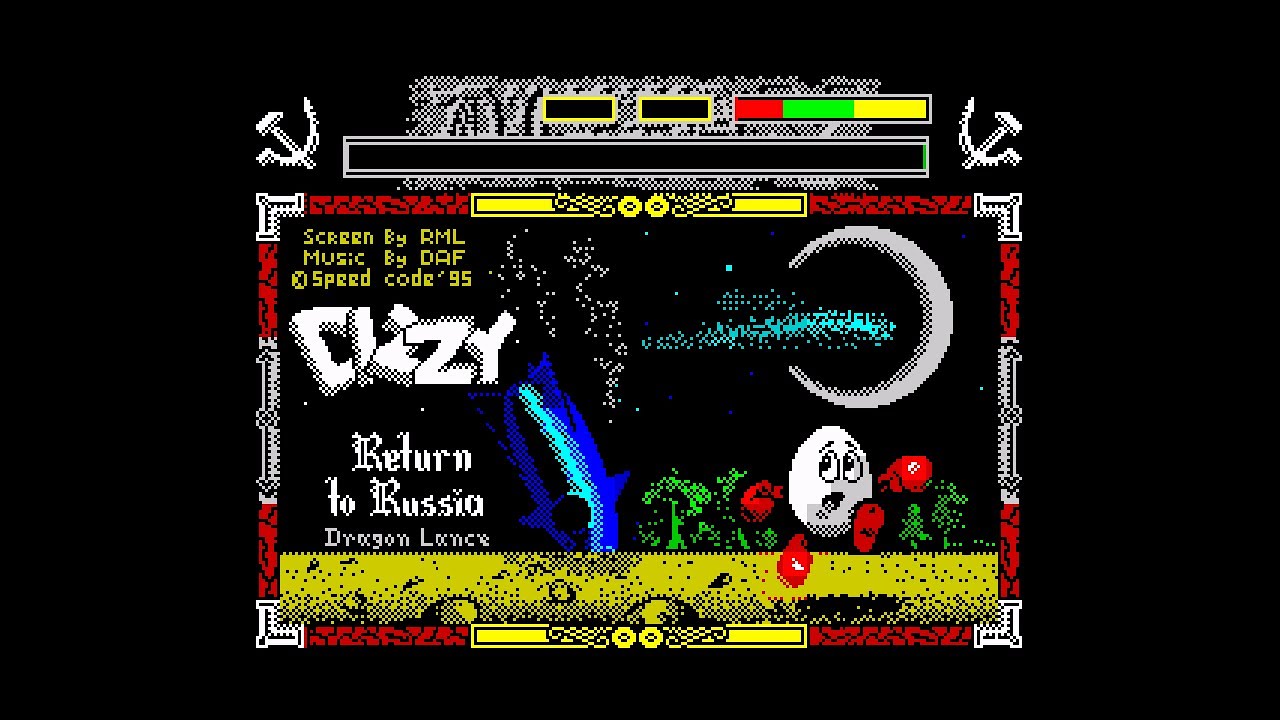 Dizzy Y: Return to Russia. ZX Spectrum. Прохождение